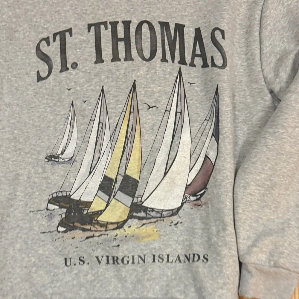 Hollister Gray Nautical Crewneck Sweater - Picture 4 of 4